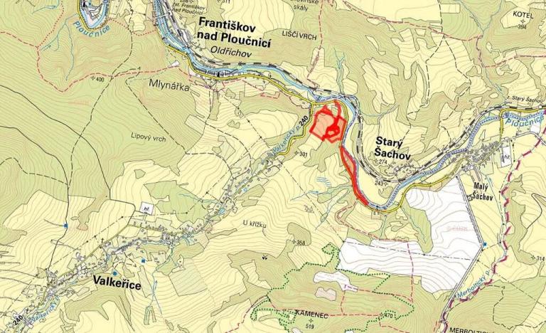 Prodej louky, Valkeřice, 64532 m2
