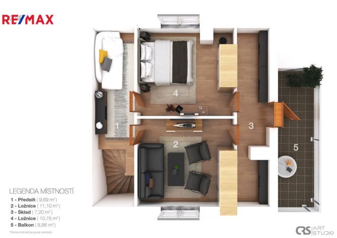 Prodej chaty, Řeka, 94 m2