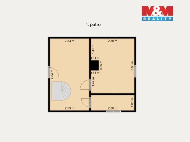 Prodej rodinného domu, Jindřichovice, 63 m2