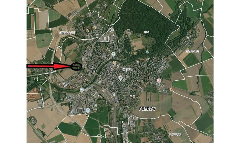 Prodej pozemku pro bydlení, Přerov, 770 m2