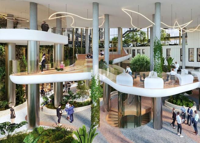 Pronájem kanceláře, Praha - Karlín, Karolinská, 916 m2