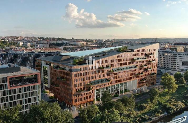 Pronájem kanceláře, Praha - Karlín, Karolinská, 1369 m2