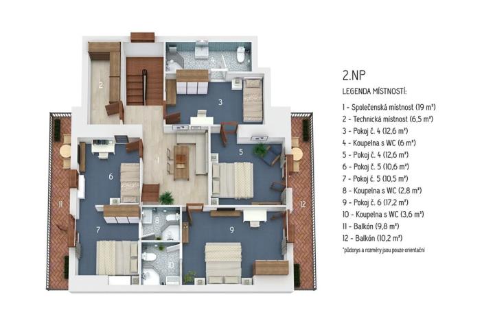 Prodej ubytování, Strážné, 450 m2