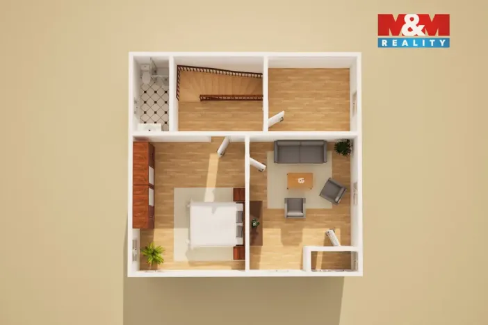 Prodej rodinného domu, Teplice - Trnovany, Vojanova, 130 m2