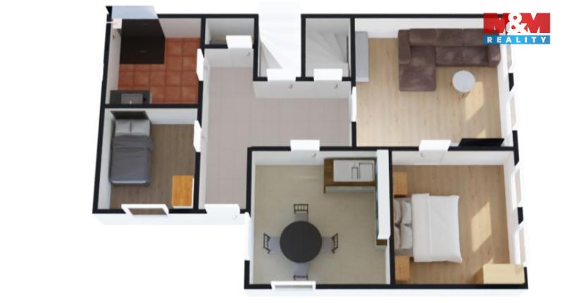 Prodej rodinného domu, Rudná, Masarykova, 170 m2