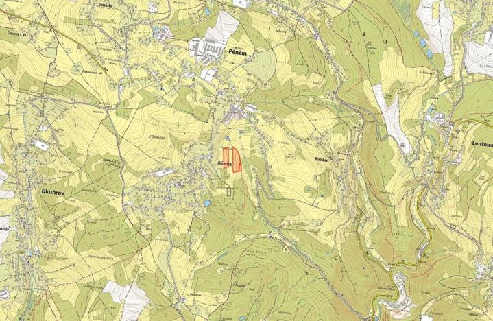 Prodej pole, Pěnčín, 23380 m2