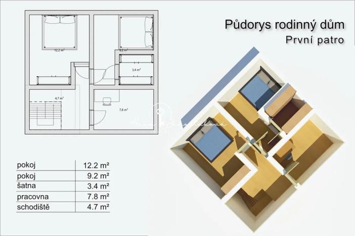 Prodej rodinného domu, Trhové Sviny, Tyršovo nábřeží, 80 m2