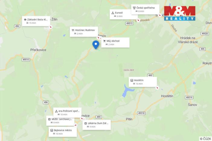 Prodej pozemku pro bydlení, Rudimov, 5689 m2