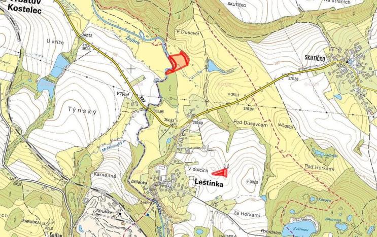 Prodej louky, Leštinka, 6150 m2