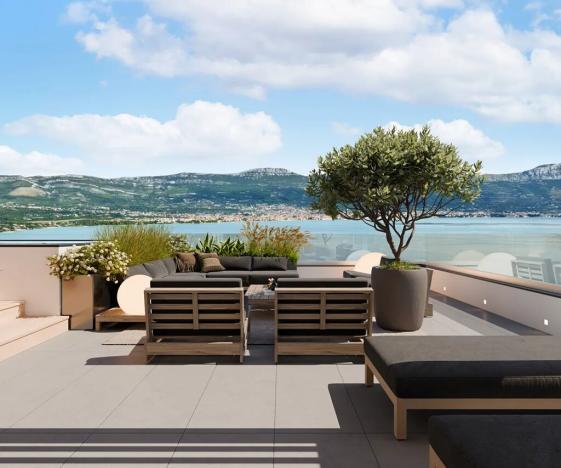 Prodej bytu 2+kk, Arbanija, Chorvatsko, 54 m2