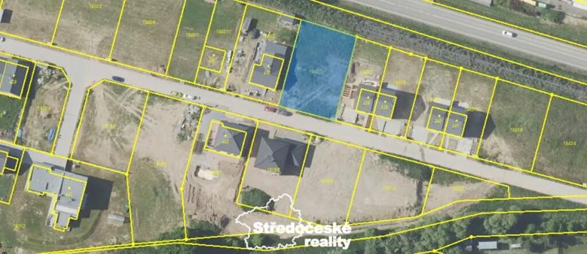 Prodej pozemku pro bydlení, Vlašim, 849 m2