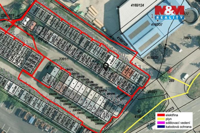 Prodej garáže, Jindřichův Hradec - Jindřichův Hradec II, Jarošovská, 21 m2