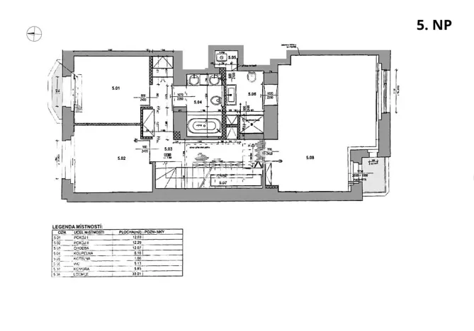 Prodej bytu 4+kk, Praha - Staré Město, Bílkova, 181 m2