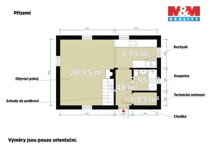 Prodej chalupy, Čím, 70 m2