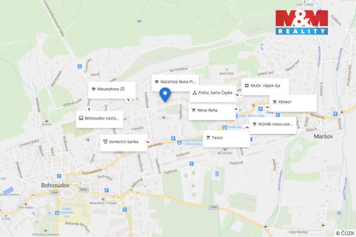 Prodej bytu 3+1, Krupka - Maršov, Karla Čapka, 79 m2