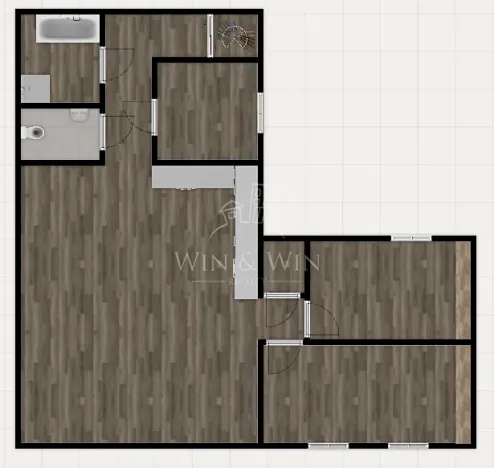 Pronájem bytu 4+kk, Praha - Horní Počernice, Náchodská, 124 m2