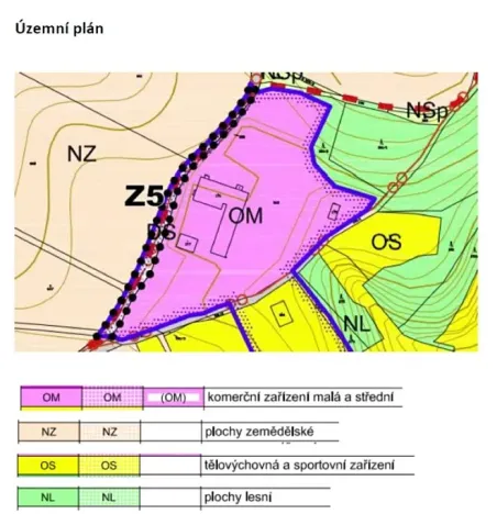 Dražba ubytování, Nová Paka, 2698 m2