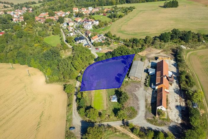 Prodej komerčního pozemku, Krhov, 2990 m2