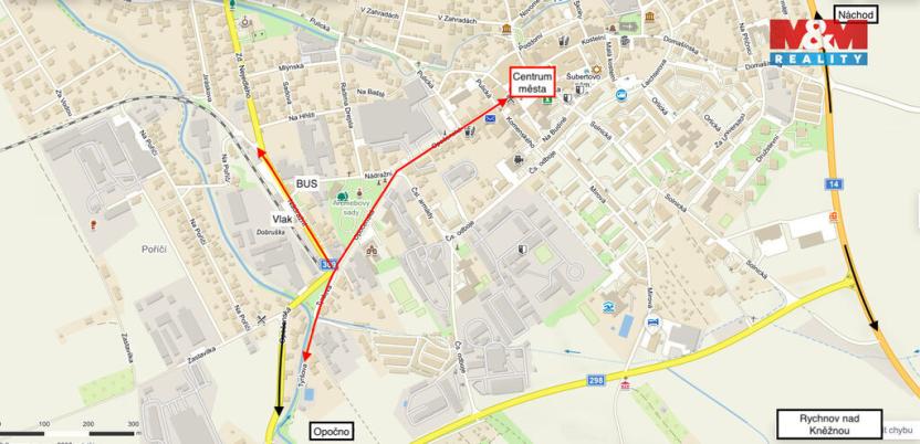 Pronájem bytu 1+kk, Dobruška, Opočenská, 40 m2