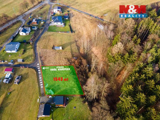 Prodej pozemku pro bydlení, Nekoř, 1543 m2