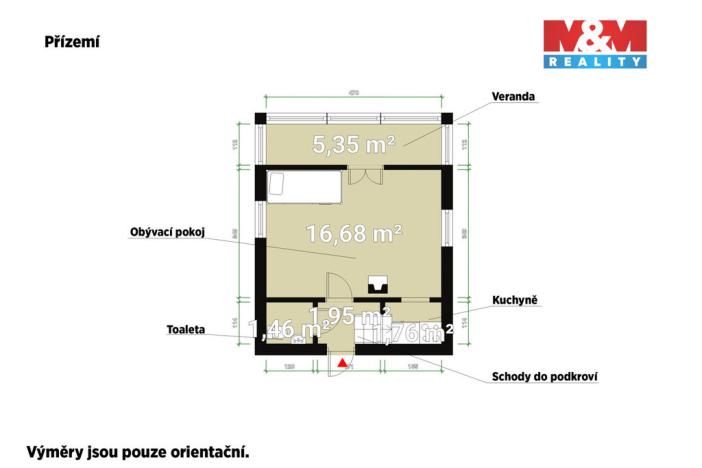 Prodej chaty, Šťáhlavy - Šťáhlavice, 31 m2
