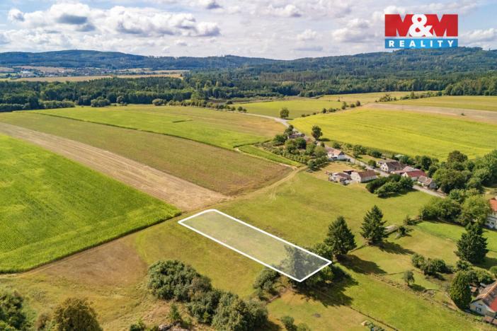 Prodej pozemku pro bydlení, Albrechtice nad Vltavou - Údraž, 2696 m2