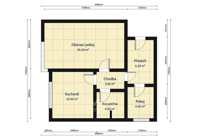 Prodej bytu 4+kk, Praha - Troja, Olštýnská, 91 m2