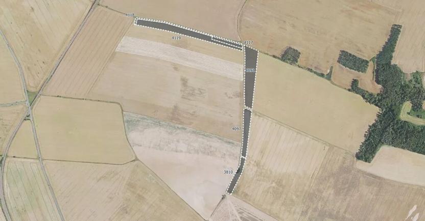 Prodej podílu pole, Nesuchyně, 15875 m2