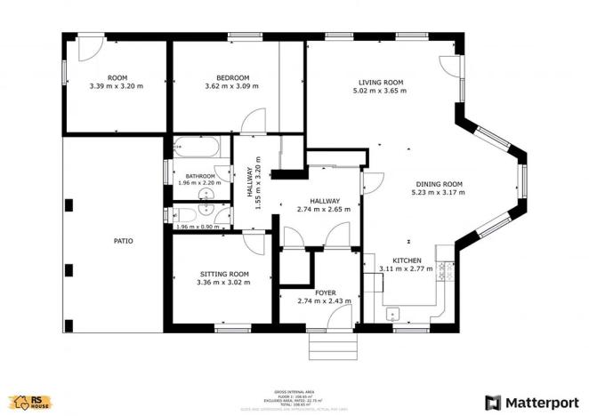 Prodej rodinného domu, Kosmonosy, Květinová, 126 m2