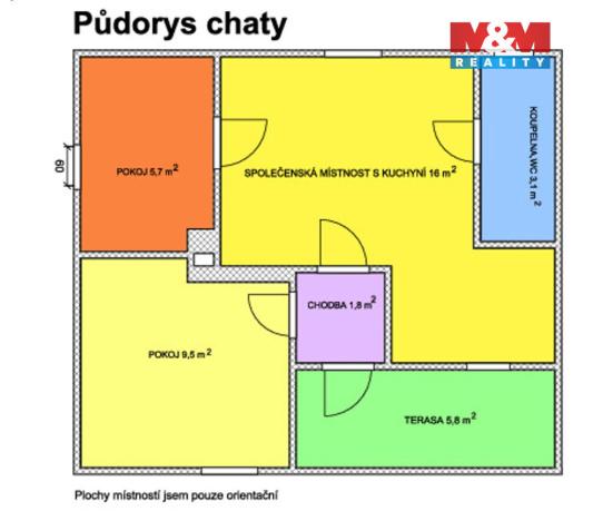 Prodej chaty, Trojanovice, 40 m2