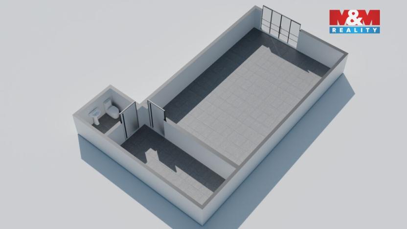 Pronájem obchodního prostoru, Blatná, náměstí J. A. Komenského, 60 m2