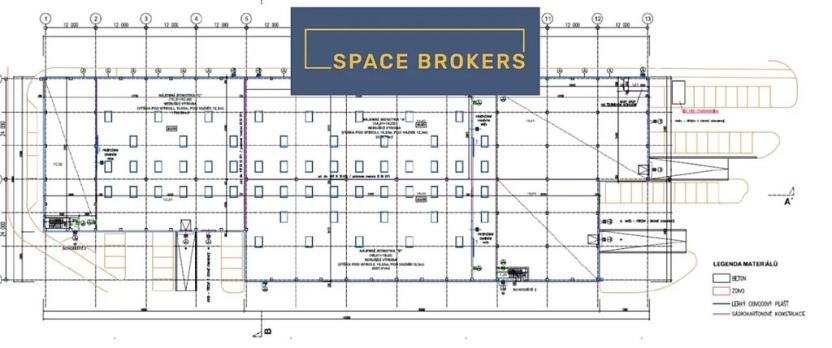 Pronájem skladu, Praha - Běchovice, 13308 m2