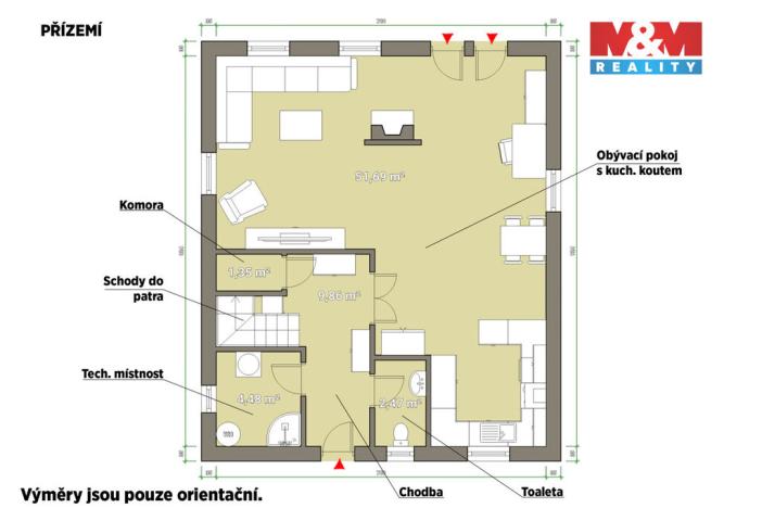Prodej rodinného domu, Dobřany - Šlovice, 127 m2