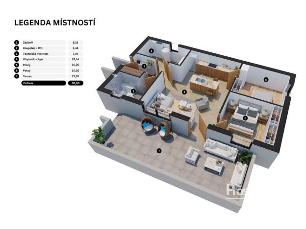 Prodej pozemku, Rozseč nad Kunštátem, 448 m2