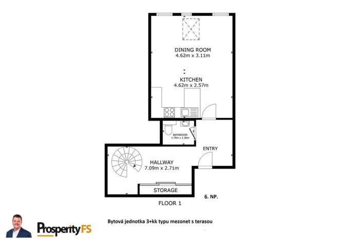 Prodej bytu 3+kk, Lovosice, Osvoboditelů, 120 m2