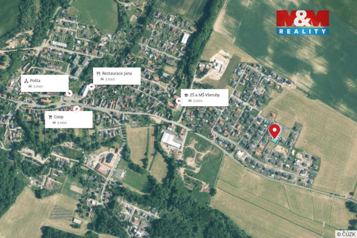 Prodej pozemku pro bydlení, Všeruby, 898 m2