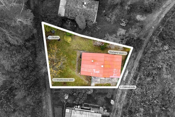 Prodej chaty, Tichonice - Kácovec, 46 m2