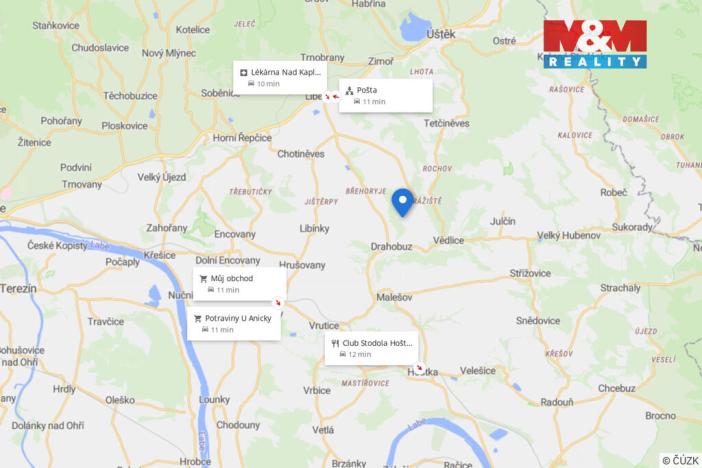 Prodej lesa, Drahobuz, 1252 m2