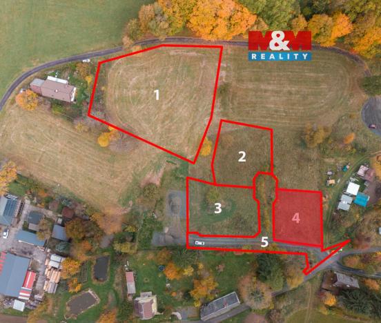Prodej pozemku pro bydlení, Podhradí, 770 m2