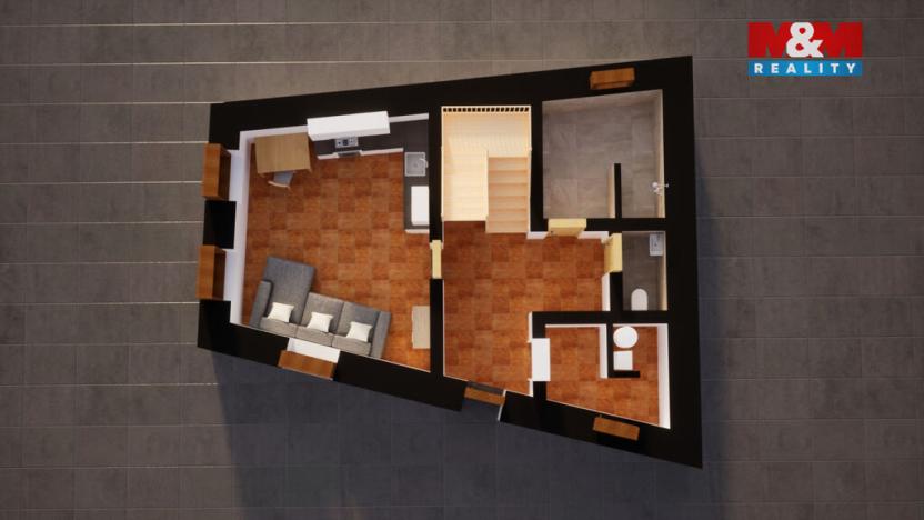 Prodej rodinného domu, Krupka, Cínová, 130 m2