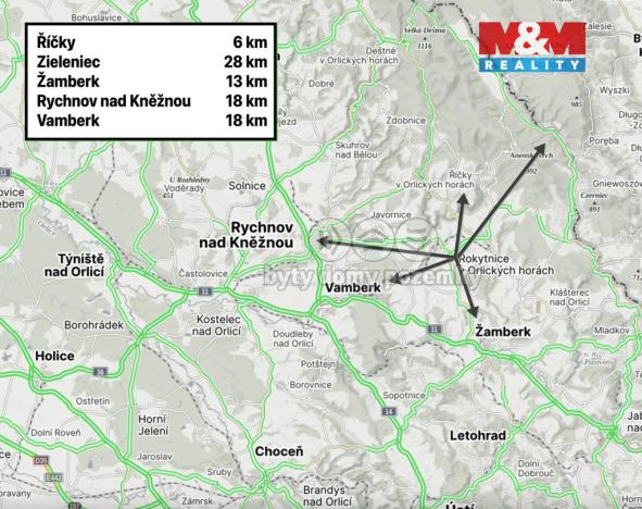 Prodej bytu 2+1, Rokytnice v Orlických horách, U Nádraží, 59 m2