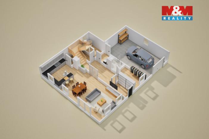 Prodej rodinného domu, Chuderov, 252 m2