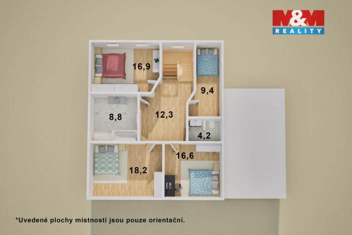 Prodej rodinného domu, Chuderov, 252 m2