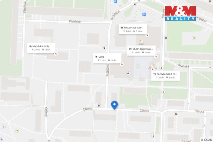 Prodej bytu 2+1, České Budějovice, Čéčova, 58 m2