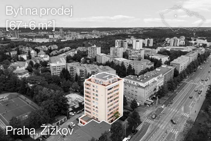 Prodej bytu 3+kk, Praha - Žižkov, U kněžské louky, 67 m2
