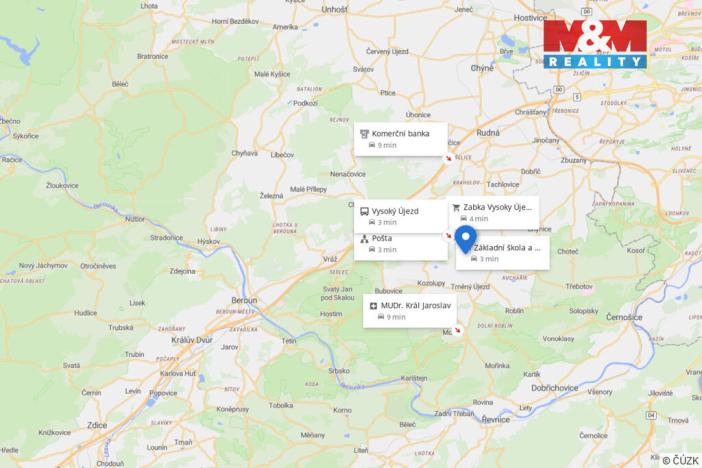 Prodej pozemku pro bydlení, Vysoký Újezd, 929 m2