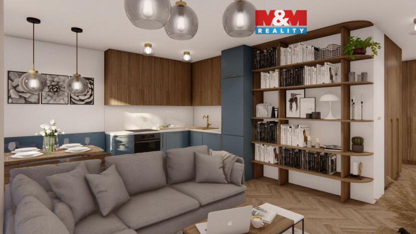 Prodej bytu 3+kk, Ostrava - Poruba, nábřeží Svazu protifašistických bojovníků, 64 m2