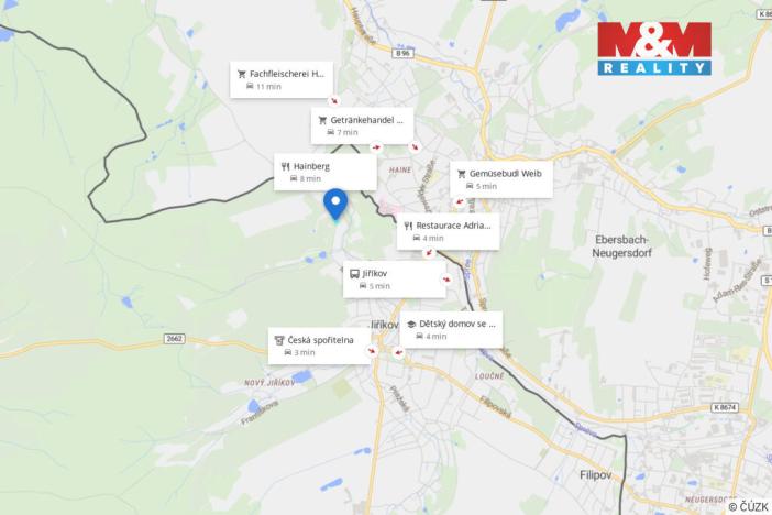 Prodej pozemku pro bydlení, Jiříkov, Mánesova, 3659 m2