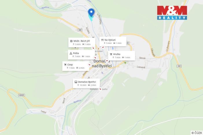 Prodej pozemku pro bydlení, Domašov nad Bystřicí, 1623 m2