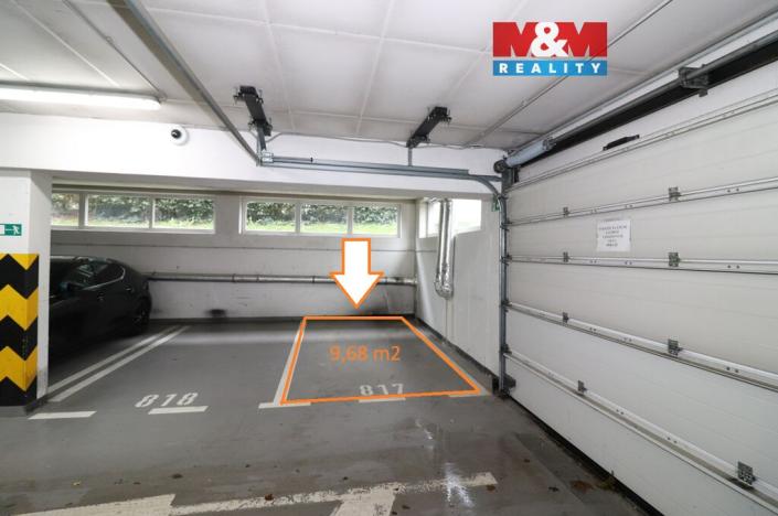 Prodej garážového stání, Praha, U Hostavického potoka, 10 m2